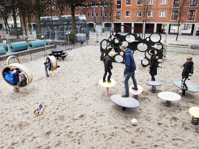 Legepladsen på Blågårds Plads – Legeplads på Nørrebro