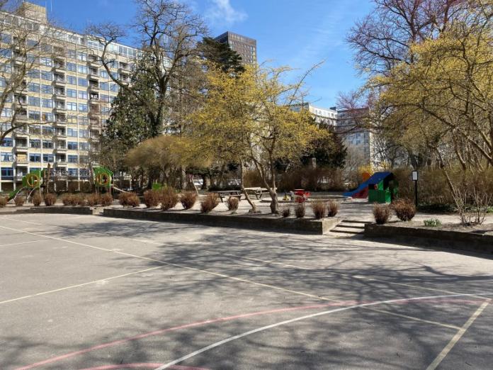 Rektorparken legeplads – Legeplads i Valby